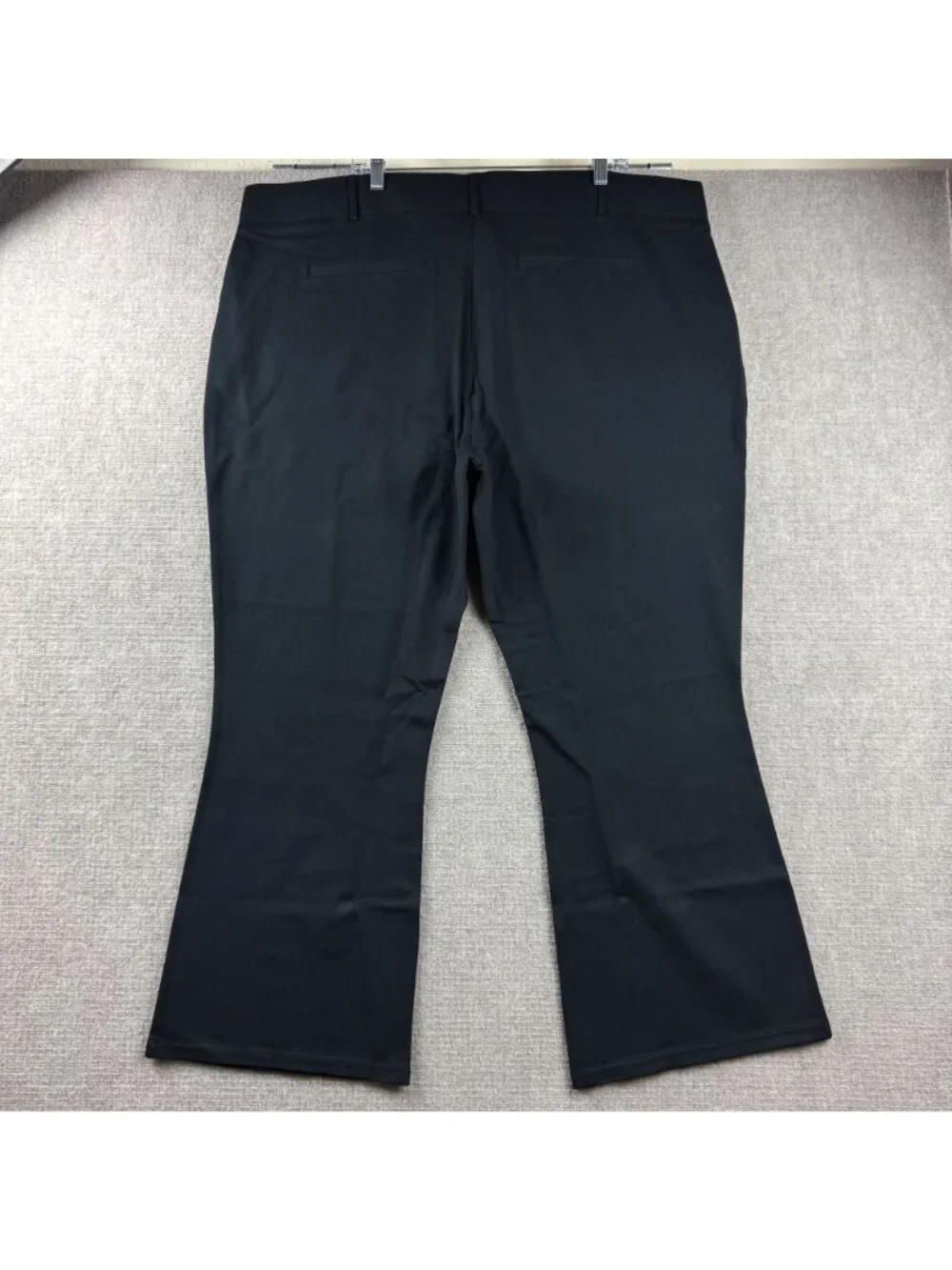 Betabrand Bootcut Classic Dress Pant Yoga Pants 3XP Black Ponte Knit Stretchy